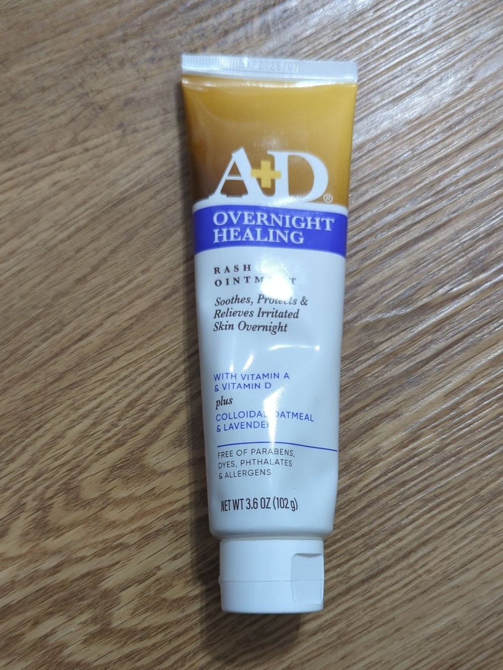 Overnight Healing Rash Ointment - White/Gold